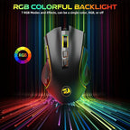 Redragon M602 Gaming Mouse, Ergonomic RGB Gaming Mouse Wired - Image 7