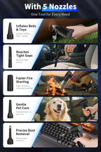 Instant Dust Removal – Electric Air Duster 130000 RPM, 40 mm Motor, 10000 mAh - Image 9
