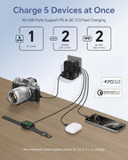 Universal Travel Adapter with 2 PD20W USB-C & 2 QC18W USB-A Ports, Fast - Image 2