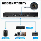 Wireless Microphone System 4 Channel UHF 4 Lavalier Lapel Headset Mics - Image 5