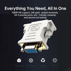 DVI to VGA Adapter – Gold-Plated Connector - Image 2