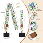 TiMOVO Phone Lanyard Crossbody Wrist Strap, Adjustable Anti-Theft Strap - Image 2