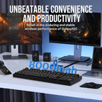 EPOMAKER Galaxy100 QMK/VIA Wireless Gaming Keyboard, Aluminum Shell, - Image 2