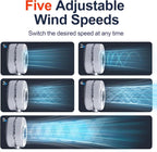Blows Cold Air Portable Handheld Fan - Image 5