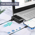 VIENON 4-Port USB 3.0 Hub, USB Splitter - Image 4