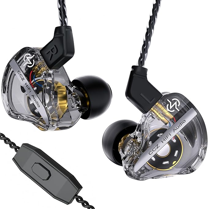 CCZ DC01 Pro Gaming Earbuds, Professional iems by Yinyoo