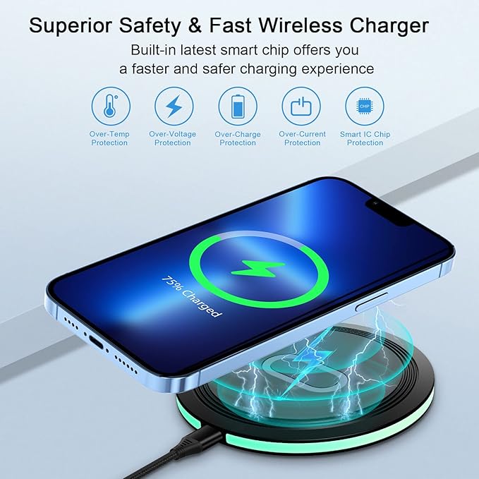 Wireless Charger Samsung Fast Charging Pad - Image 2