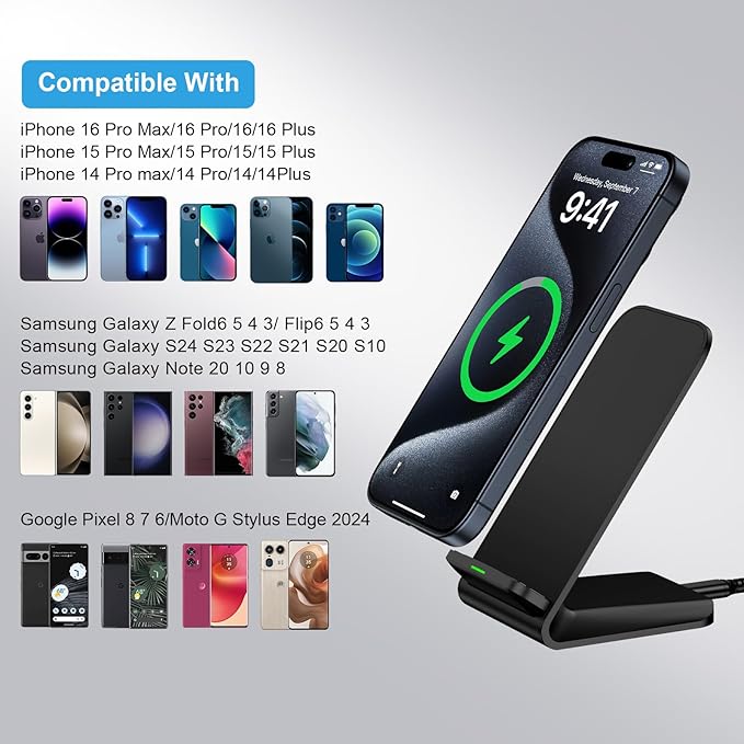 Pixel 9 10 Wireless Charger 15W Fast Charging - Image 6