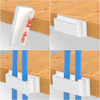 Cable Clips with Strong Self-Adhesive, XIAOXI Multipurpose Wire Clamps - Image 6