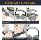 SOULWIT Ear Pads Cushions + Headband + Silicone Earpads Cover Protector - Image 7