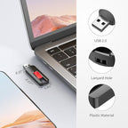 RAOYI 10Pcs 64GB USB Flash Drives Slide Retractable Memory Stick Bulk USB 2.0 - Image 7