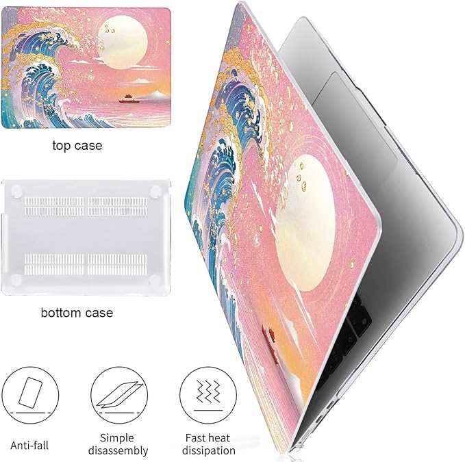 for MacBook Air 13.6 inch Case 2025 M4 A3240 2024 M3 A3113 2022 2023 A2681 M2 - Image 4