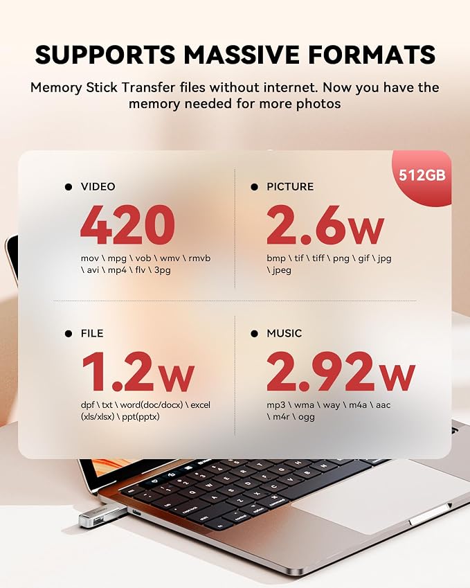 MFi Certified 512GB Flash Drive - Image 7