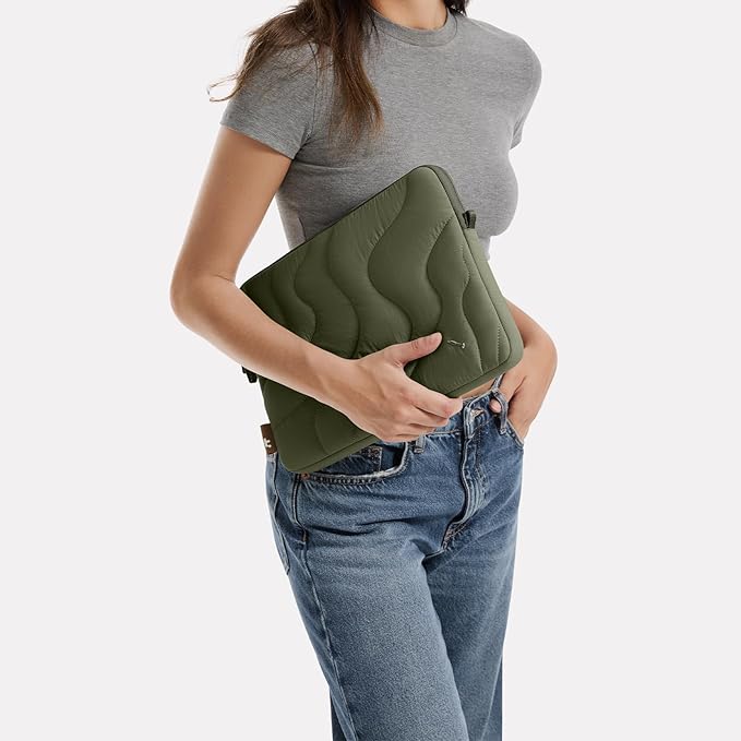 tomtoc 360 Protective Puffy Laptop Sleeve - Image 7
