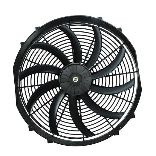 2PCS 16 Inch Universal Slim Fan Push Pull Electric Radiator Cooling 12V 120W - Image 8