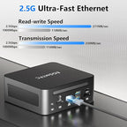 Mini Desktop Computer, Intel Core i5-12450H, 16GB DDR4 RAM, 512GB M.2 SSD - Image 7