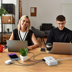 500W Charging Station for Multiple Devices, 10 Ports Charging Blocks for - Image 5