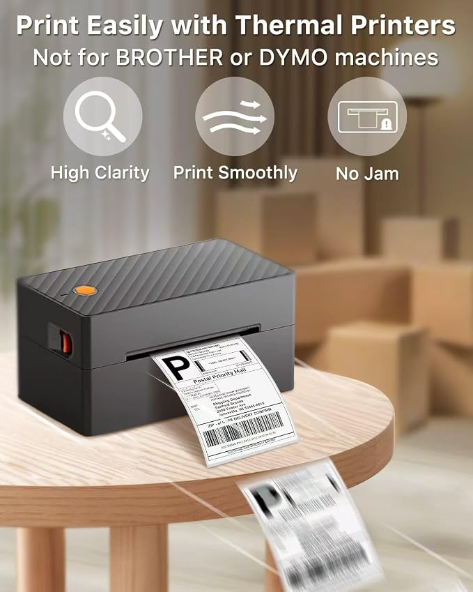 iEager 4x6 Inch Thermal Labels, Commercial+ Grade Thermal Printer Sticker - Image 6