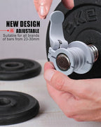 Barbell Clips 1 Inch Quick Release Weight Clamps 0.9-1.18inch Multi-Size - Image 2