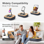 Lap Beanbag Tablet Pillow Stand, Adjustable iPad Holder - Image 5