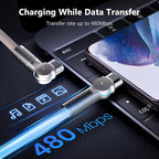 USB C to USB C Cable10ft, 240W 2-Pack USB 2.0, Type C Charger Cable Fast Charge - Image 4