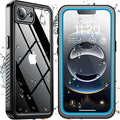 SPIDERCASE for iPhone 16e Case Waterproof, Built-in Screen & Camera Lens by SPIDERCASE