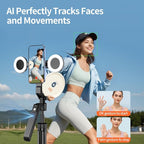 70.9" Auto Face Tracking Tripod 360° Rotation - Image 2