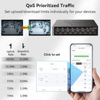 8-Port Gigabit Easy Smart Managed Ethernet Switch | Plug & Play Network Hub - Image 4