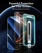 ESR 3 Pack for iPhone 16 Pro Max Screen Protector, Tempered Glass Film - Image 2
