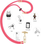 Adjustable Anti-Theft Phone Lanyard - 8mm Mountain Climbing Rope Neck & - Image 6