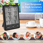 Geevon Indoor Outdoor Thermometer Wireless - Image 4