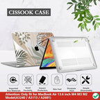 CISSOOK Compatible with MacBook Air 13.6 inch Case 2025 2024 2022 Release A3240 - Image 6