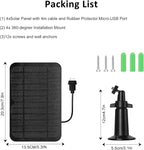 6W Solar Panel Charger for Blink Outdoor/Outdoor/XT XT2 Camera Solar Panel - Image 8