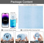 walrfid 2 Pcs Car Screen Cleaner Spray and Wipe, TV Computer Laptop Touchscreen - Image 2