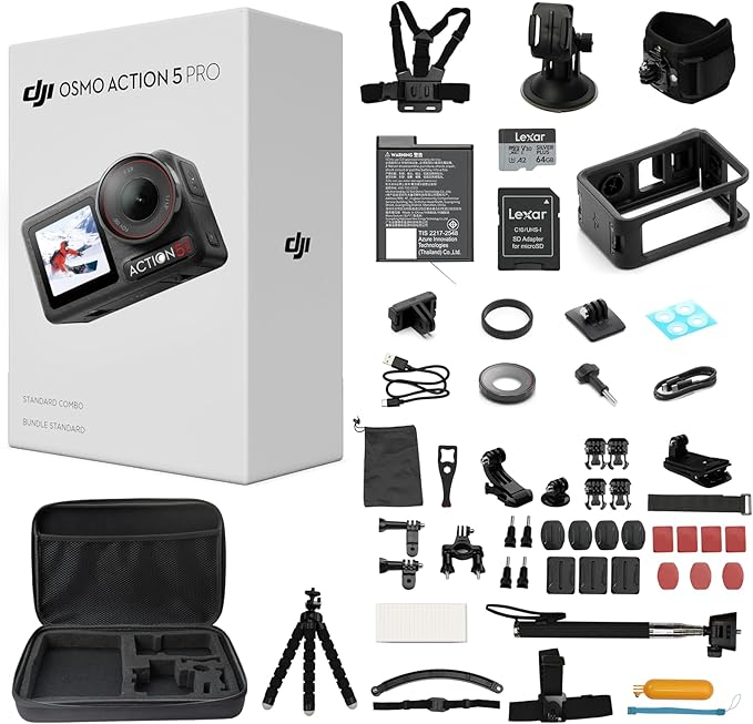 DJI Osmo Action 5 Pro Standard Combo, by DJI