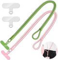 2 Pack Phone Lanyard, 2×Phone crossbody strap, 4×Tether Tabs, Universal Cell by KITANIS