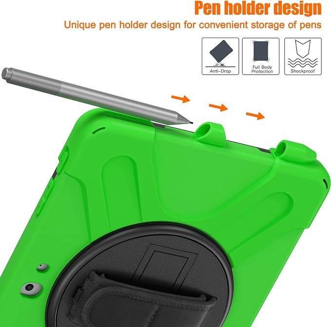 ZenRich Rugged Case for Surface Go 4/Surface Go 3/ Surface Go 2, Surface Go - Image 9