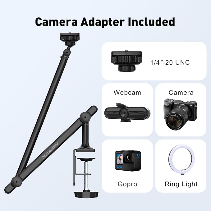 AboveTEK Tablet Stand Holder, Aluminum iPad Holder - Image 9