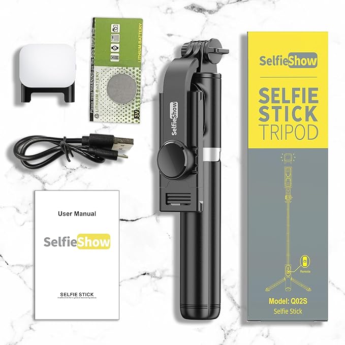 Portable 41 Inch Selfie Stick Phone Tripod - Image 8