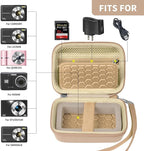 Carrying & Protective Case for Digital Camera, AbergBest 21 Mega Pixels 2.7" - Image 2
