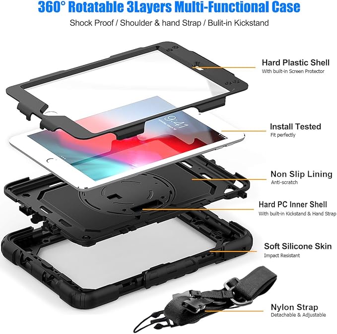 SEYMAC stock Case for iPad mini 5/4 - Image 6