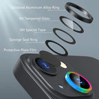 AGVEE 3+3 6 Pack for iPhone 15 6.1" / 15 Plus 6.7" Camera Lens Cover Protector - Image 7