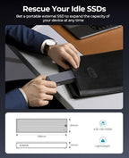 ORICO M.2 NVMe/SATA SSD Enclosure - Image 6
