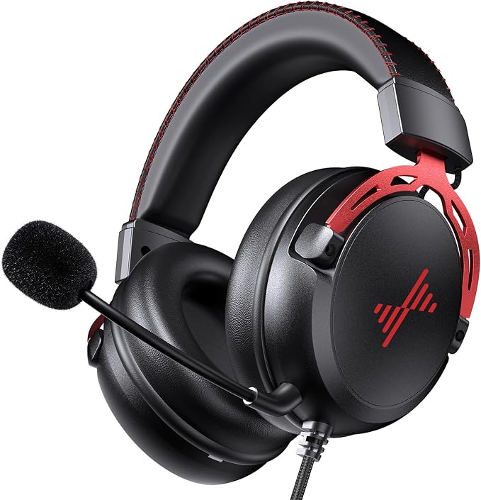 DEEBOX Gaming Headset for PS5 PS4 Xbox One Switch, Gaming Headphones by DEEBOX