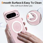 Magnetic for Google Pixel 9 Pro XL Case, Shockproof Slim Translucent Matte - Image 5