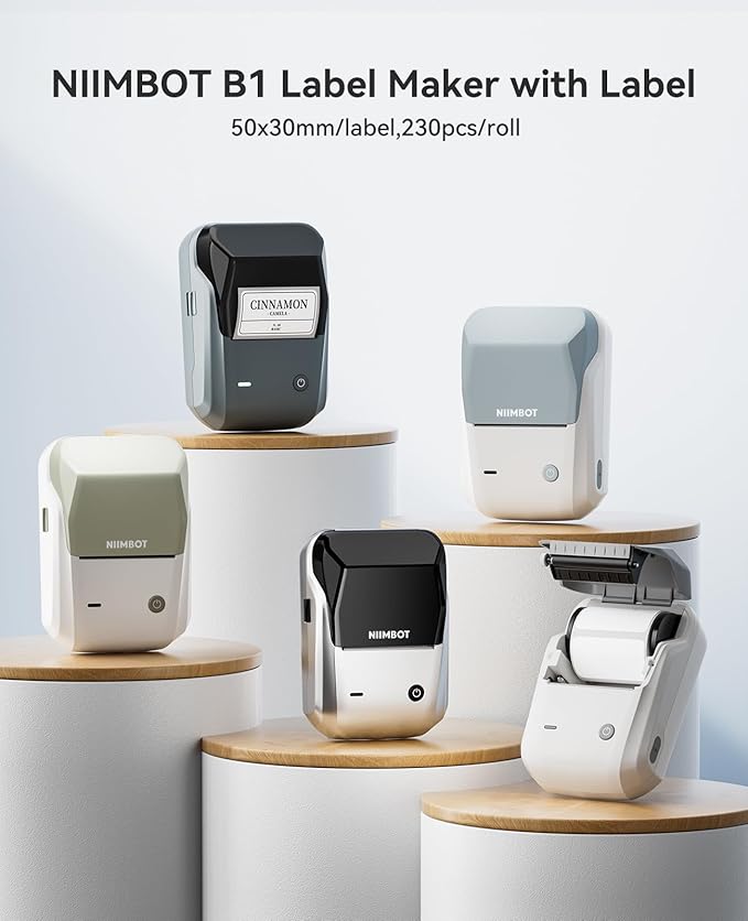 NIIMBOT B1 Label Maker Machine - Image 8