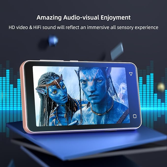 80GB MP3 Player with Bluetooth and WiFi, MP4 MP3 Player with Spotify, Spotify - Image 4
