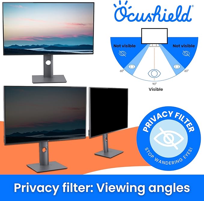 Ocushield 21” Premium Anti Blue Light Screen Protector - Image 5