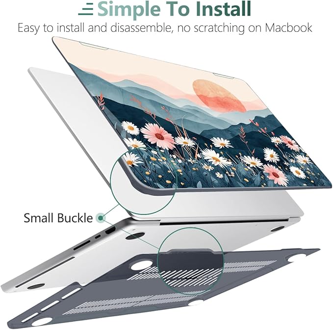 DONGKE for M4 MacBook Pro 16 Inch Case 2024 2023 2021 A3403 A3186 M3 A2991 M2 - Image 4