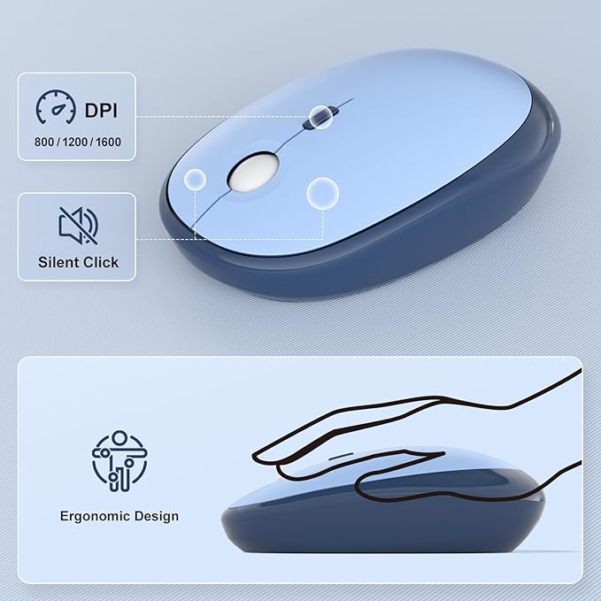 Wireless Keyboard Mouse Combo - Image 2